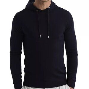 Reiss Navy Hoodie Sweater